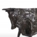 Vintage Wild Cattle Bronze Sculpture Metal Animal Statue Home Display Creative 689218662592  263421215582